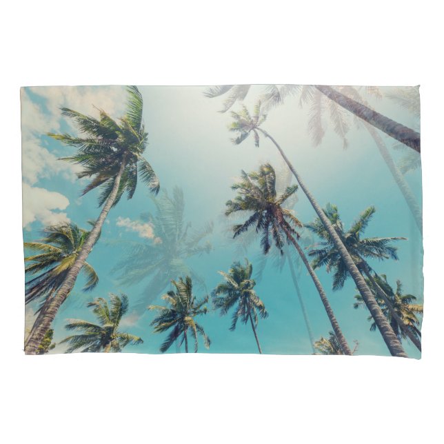 Housse D'oreillers Paysage de plage tropicale de Serenity (devant)