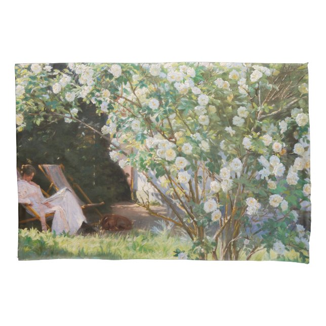 Housse D'oreillers Peder Severin Kroyer - Roses (devant)