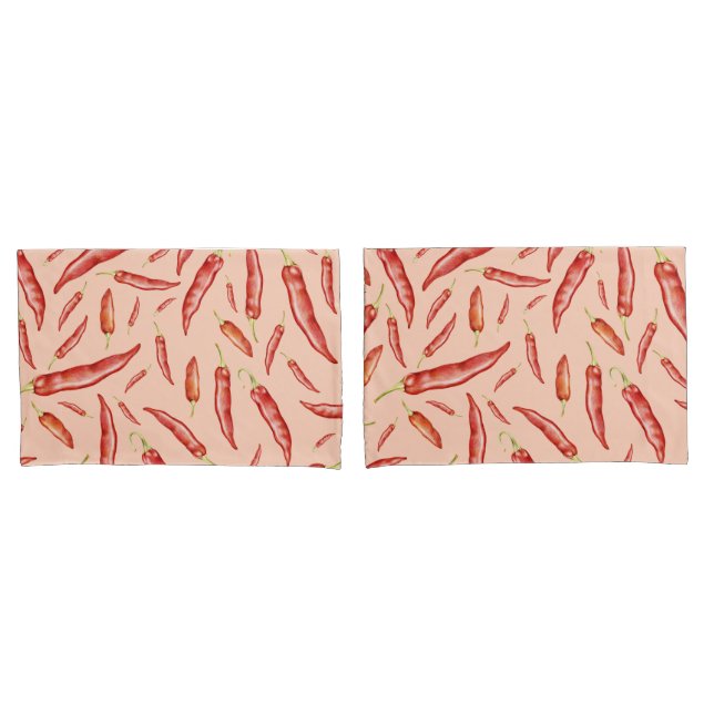 Housse D'oreillers Peppers Chili (devant-Set)