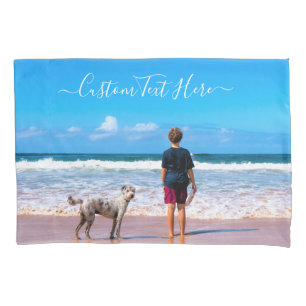 Housse D'oreillers Personnalisez votre Coque Photo Coussin et votre n