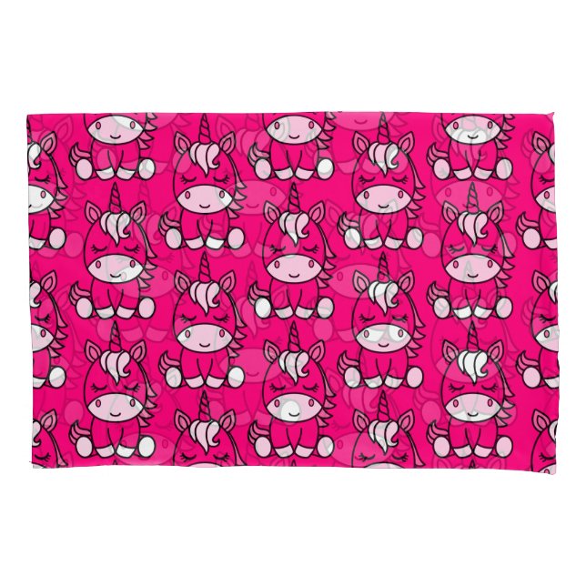 Housse D'oreillers Petites filles Unicorn Pony (devant-gauche)