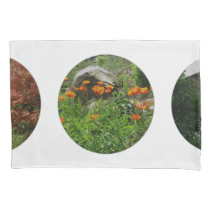 Housse D'oreillers Photos personnelles Pois en blanc