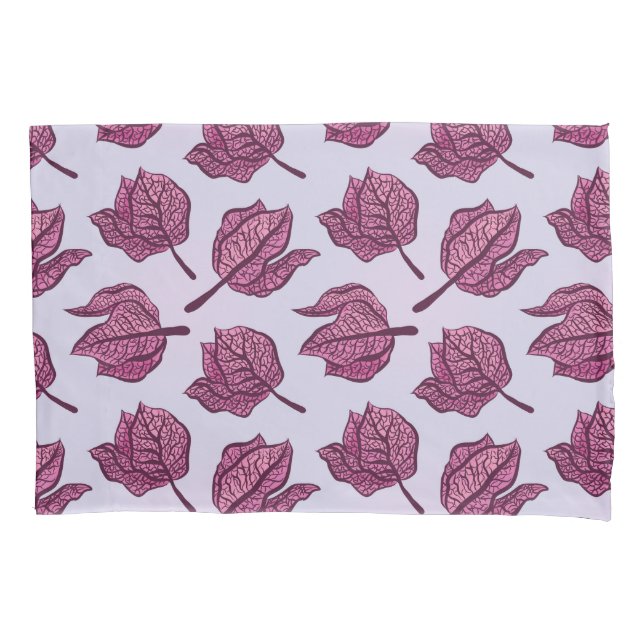 Housse D'oreillers Physalis rose Fleur Motif Pastel Botanique (devant)