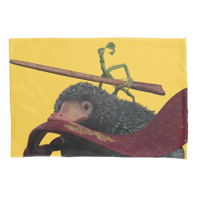 Housse D'oreillers Pickett & Teddy avec baguette et Cravate (devant)