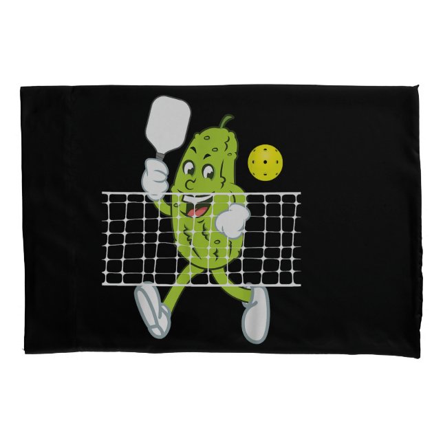 Housse D'oreillers Pickleball Jouer - Drôle Pickleball Paddle (devant)