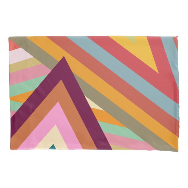 Housse D'oreillers Pics des années 1970 (devant)