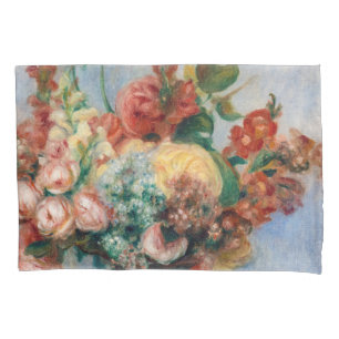 Housse D'oreillers Pierre-Auguste Renoir - Fleurs dans un Vase