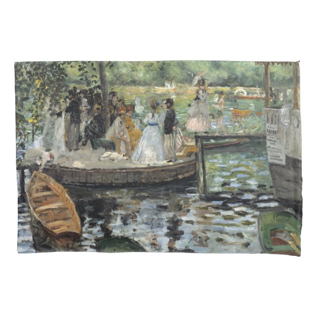 Housse D'oreillers Pierre-Auguste Renoir - La Grenouillère (devant)