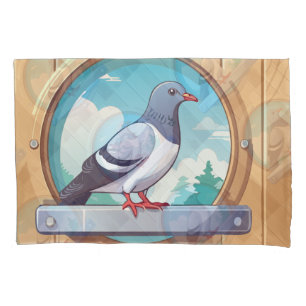 Housse D'oreillers Pigeon