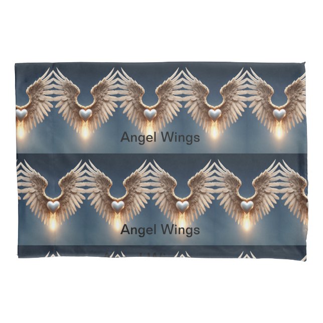 Housse D'oreillers Pillowcase Angel Wings (devant)