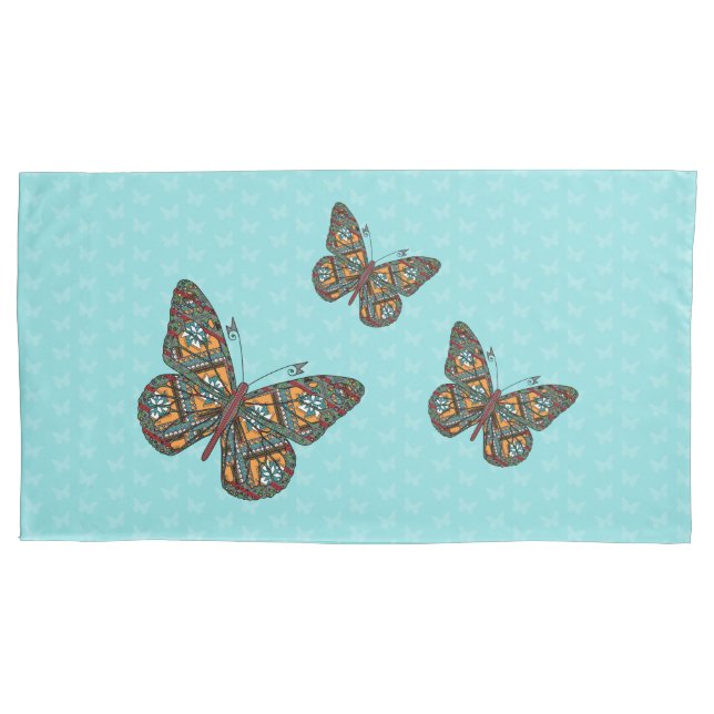 Housse D'oreillers Pillowcase de monarque ukrainien (devant)