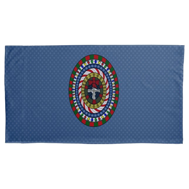 Housse D'oreillers Pillowcase de Noël (devant)