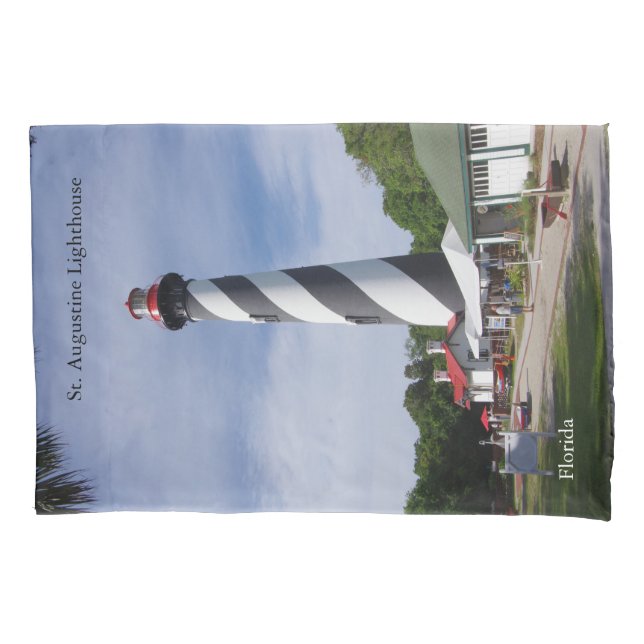 Housse D'oreillers Pillowcase du phare St Augustine (devant)