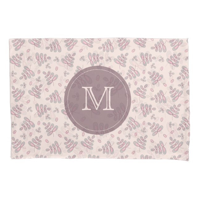 Housse D'oreillers Pillowcase Feuille (devant)