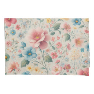Housse D'oreillers Pillowcase Floral