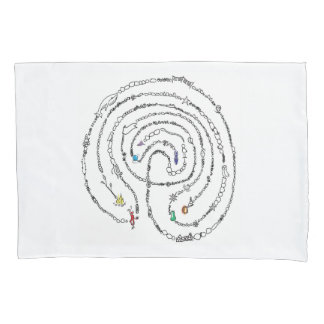 Housse D'oreillers Pillowcase Labyrinthe + Mystica