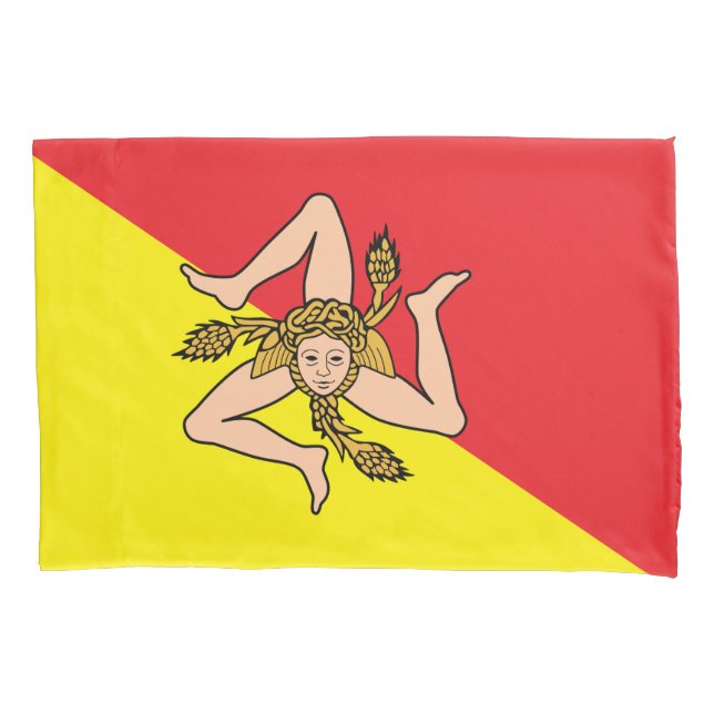 Housse D'oreillers Pillowcase Patriotique simple avec drapeau de la S (devant)