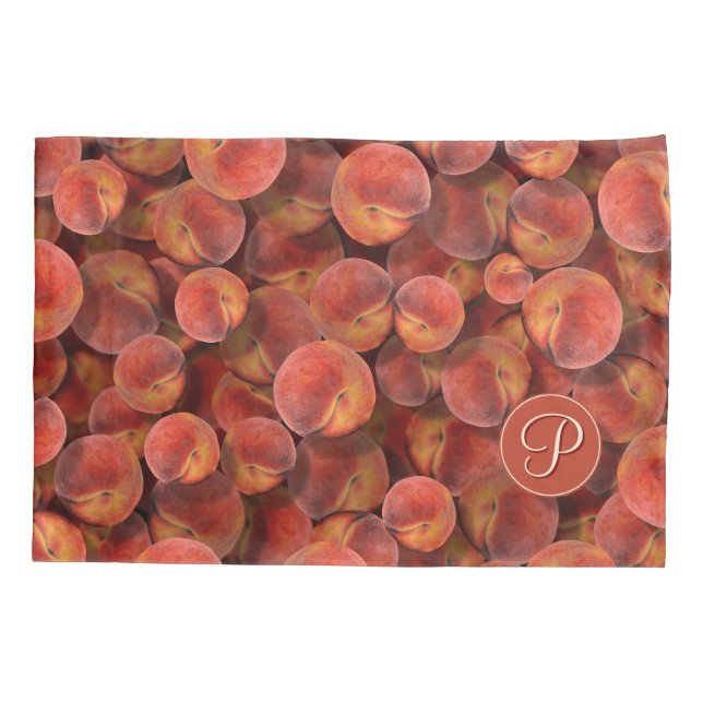 Housse D'oreillers Pillowcase Peachs (Dos)