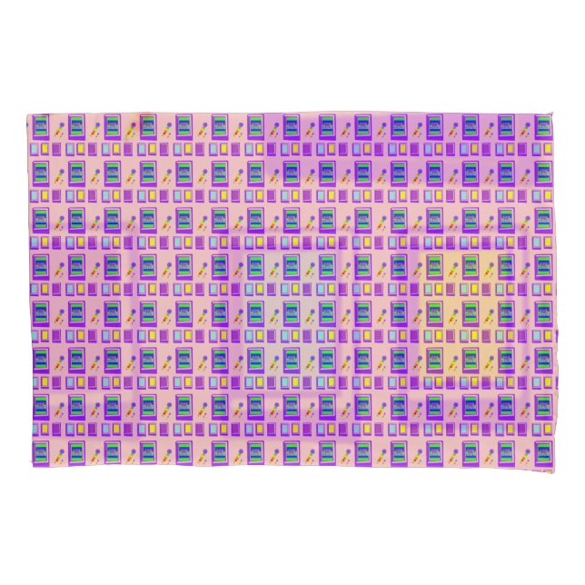 Housse D'oreillers Pillowcase Space Castle (devant)