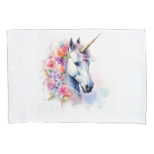 Pillowcase Unicorn de charme