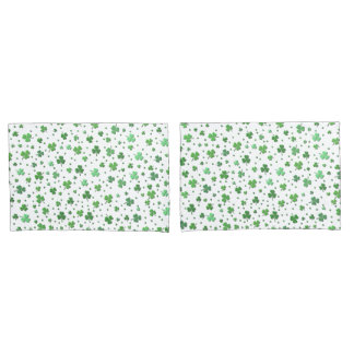 Housse D'oreillers Pillowcases - Douches de Shamrocks