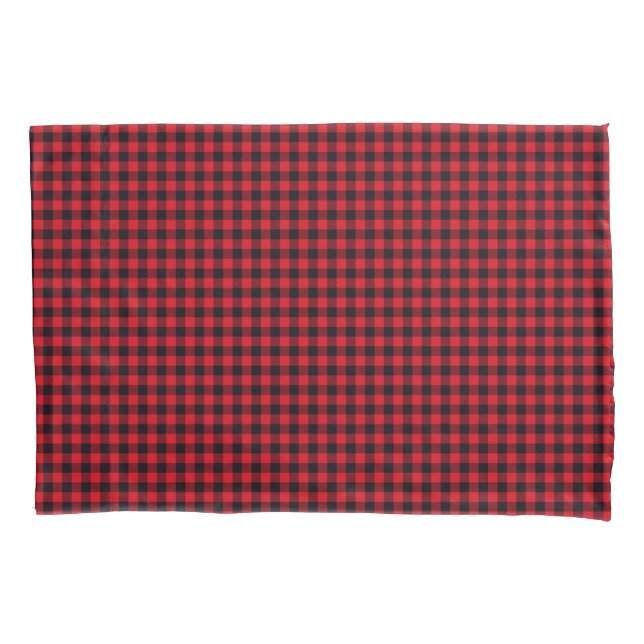 Housse D'oreillers Pilote Buffalo Plaid (devant)