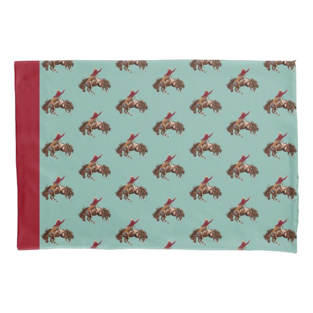 Housse D'oreillers Pilote de bronco Vintage (devant)