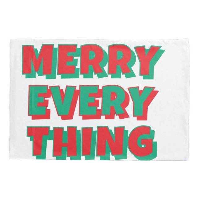 Housse D'oreillers Pilote de Noël (Dos)