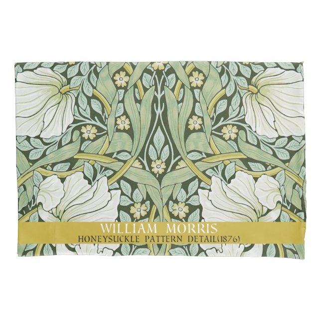 Housse D'oreillers Pimpernel Design par William Morris (devant)