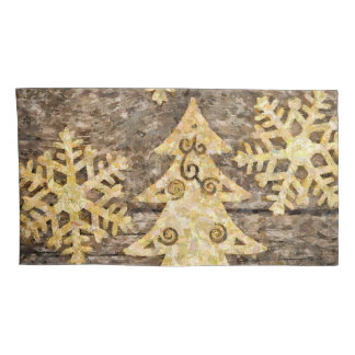 Housse D'oreillers Pin de Noël Festif Pays