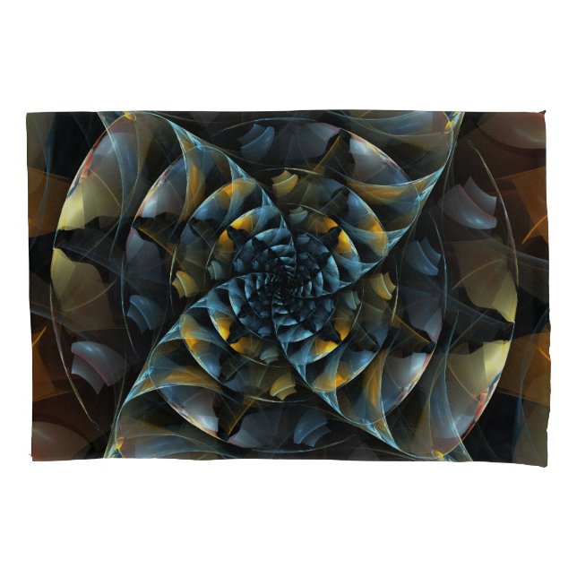 Housse D'oreillers Pinwheel Art Abstrait (devant)