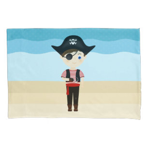 Housse D'oreillers Pirate Boy