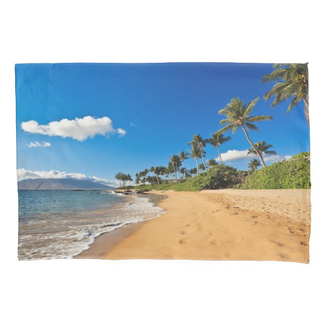 Housse D'oreillers Plages tropicales | Wailea, Maui, Hawaii (devant)