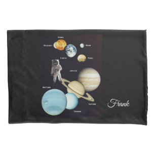 Housse D'oreillers Planètes Coques coussins