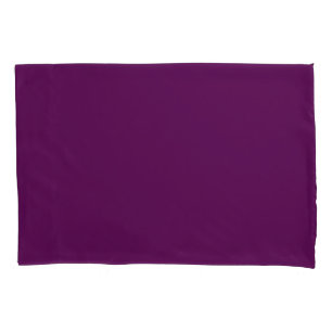 Housse D'oreillers Plum Perfection - Plum solide élégant - Pillowcase