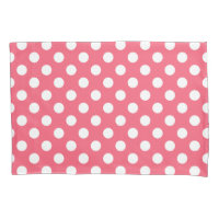 Pois blancs sur corail