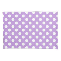 Pois blancs sur lilas