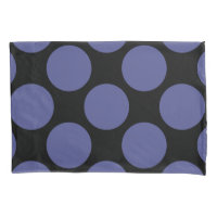 Pois bleu diagonal géométrique sur toute couleur