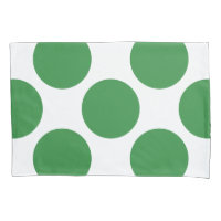 Pois géométriques diagonaux verts sur n'importe qu