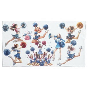 Housse D'oreillers Pom-pom girl