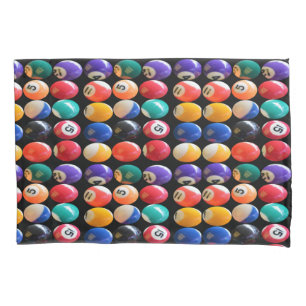 Housse D'oreillers Porte-Ballons Numérotés Et Colorés