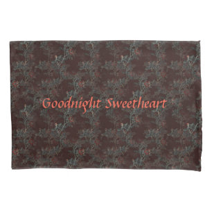 Housse D'oreillers Porte-oreiller design rose foncé Goth. Personnalis