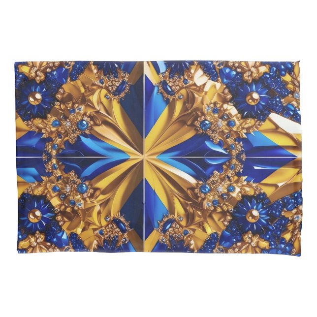 Housse D'oreillers Porte-oreiller simple avec couleurs suédoises (devant)