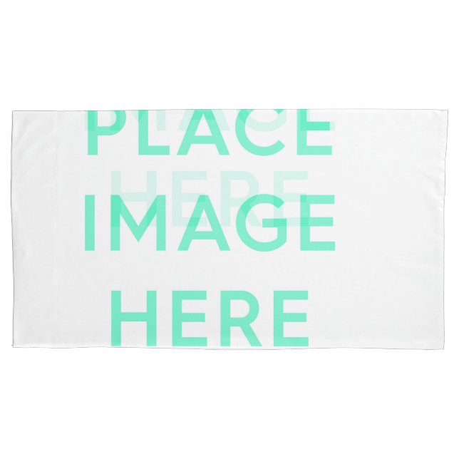 Housse D'oreillers Porte-oreiller simple, taille King (devant)