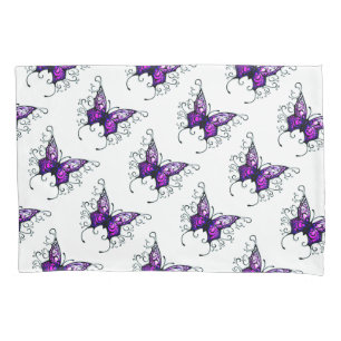 Housse D'oreillers Porte-oreiller simple taille standard/Papillon