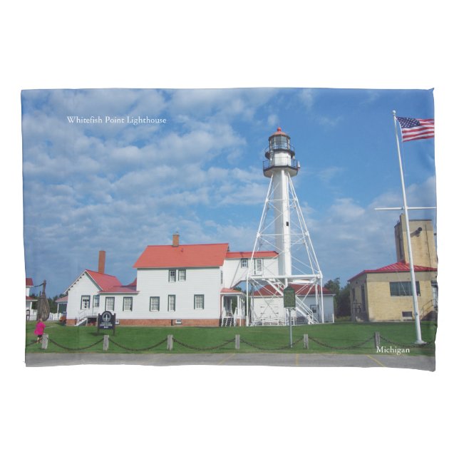 Housse D'oreillers Porte-oreiller Whitefish Point Lighthouse (devant)