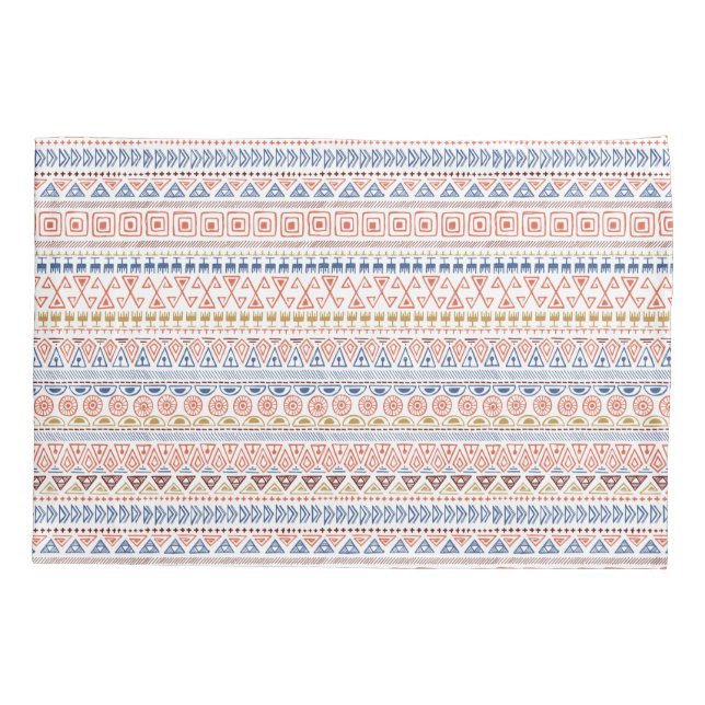 Housse D'oreillers Porte-oreillers Motif Aztec (Dos)