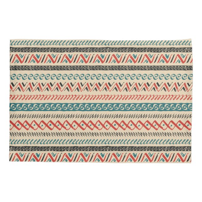 Housse D'oreillers Porte-oreillers Motif Aztec (Dos)