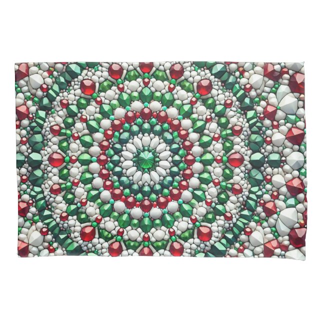 Housse D'oreillers Porte-oreillers unique aux couleurs italiennes (devant)