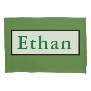 Housse D'oreillers Porte-oreilles de nom personnalisé